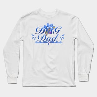 Dog Dad Ocean Long Sleeve T-Shirt